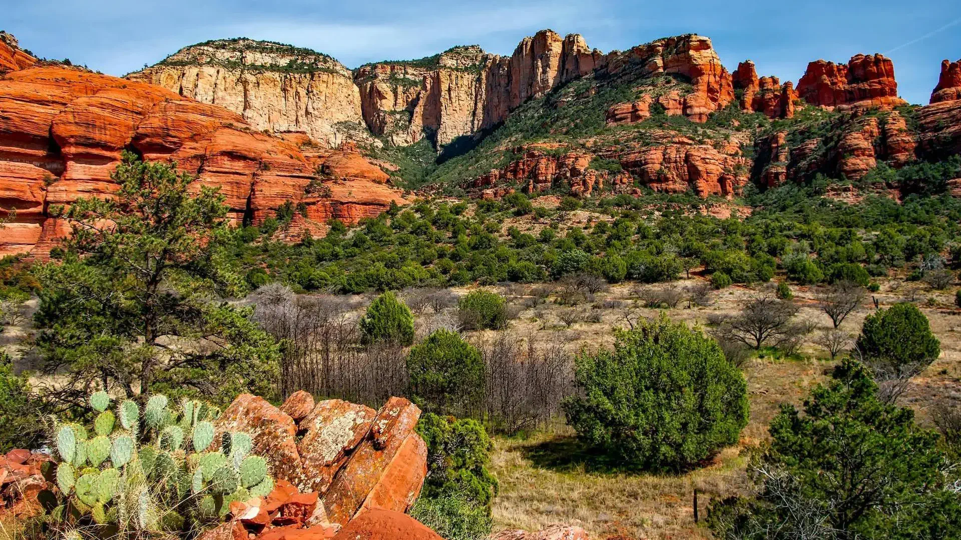 scenic hiking trail in Arizona